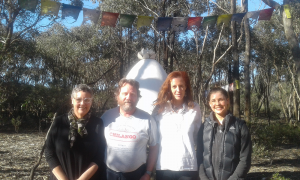 Akasha leading 'Inner Freedom' Retreat, Atisha Centre, Bendigo, Victoria