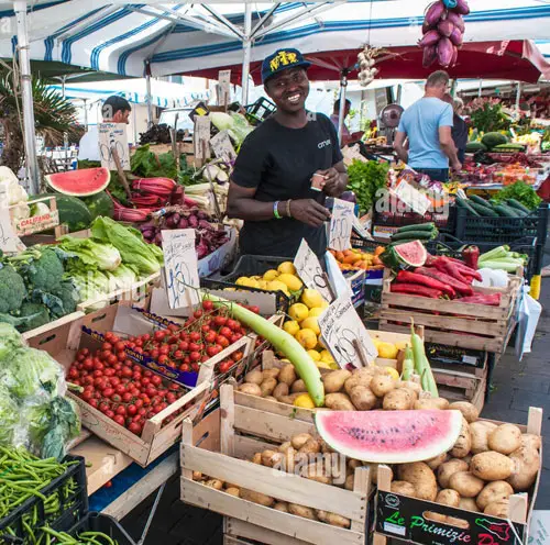 Fresh Food Market, Siracusa, Sicily