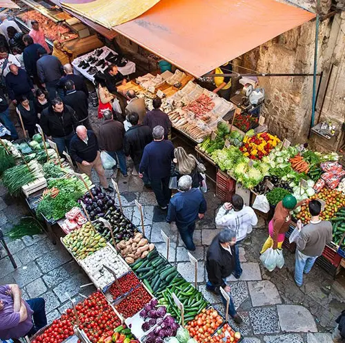 Fresh Food Market, Siracusa, Sicily