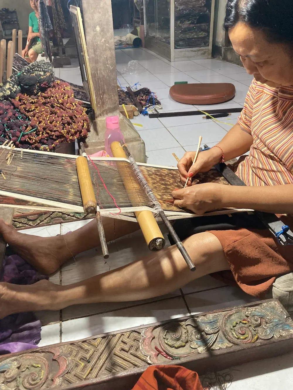Bali Retreat 2026 Teganan Village Bali Aga weaver 2 Bali Retreat 2026 Teganan Village Bali Aga weaver 2